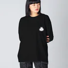 ナポリのSUZURIのUSACHAN Big Long Sleeve T-Shirt