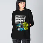 Rebel One RadioのIGUALDAD! / EQUALITY 漢字 Big Long Sleeve T-Shirt