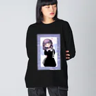 keiko to setsuko storeのyu&223@?¿ ビッグシルエットロングスリーブTシャツ