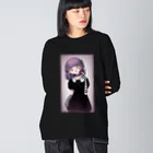 keiko to setsuko storeのぁ。dmw/_00 ビッグシルエットロングスリーブTシャツ