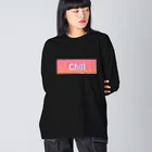 ファクトンのchill ビッグシルエットロングスリーブTシャツ