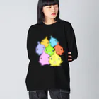 LalaHangeulの団子状態のダンゴウオたち Big Long Sleeve T-Shirt