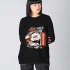 SPACEのDARYYYYYY_Black  ビッグシルエットロングスリーブTシャツ