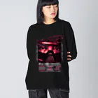 HYBS FOR MEのサイバー警察 Big Long Sleeve T-Shirt