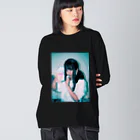 まつりだのピエン女 Big Long Sleeve T-Shirt