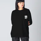 ｺﾝﾄﾞ-のつれないコンドー（モノクロVer.) Big Long Sleeve T-Shirt