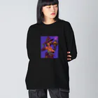 2.5Dのハロウィンウィッチ Big Long Sleeve T-Shirt