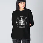 Andiamoのクリスとマス（白） Big Long Sleeve T-Shirt