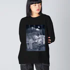 アラスカ野生動物画家きむらけいのE​Y​E​S​ ​-​視​線​- Big Long Sleeve T-Shirt