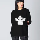 Parallel Imaginary Gift ShopのFamily Extinction Big Long Sleeve T-Shirt