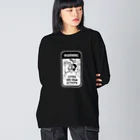 nya-mew（ニャーミュー）のこねこ活発危険！ Big Long Sleeve T-Shirt