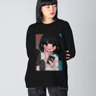 荒波しろみの463c Big Long Sleeve T-Shirt