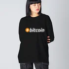 crypto_wearsのBitcoin_Wear ビッグシルエットロングスリーブTシャツ