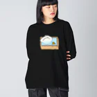 ＋Whimsyの水餃子 Big Long Sleeve T-Shirt