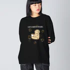 PERIDOTのcoffee break（ロゴが白） Big Long Sleeve T-Shirt