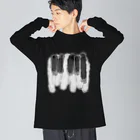 Naa Piano Music (ピアノデザインコレクション)の🎹 ピアノ 鍵盤 (大)  Big Long Sleeve T-Shirt