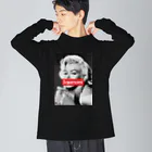 stereovisionのマリリン・モンローとsakenomi Big Long Sleeve T-Shirt