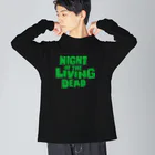 stereovisionのNight of the Living Dead_ロゴ ビッグシルエットロングスリーブTシャツ