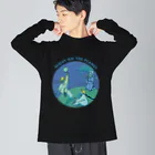 MAKI IRIE shopのNIGHT ON THE PLANET   ビッグシルエットロングスリーブTシャツ