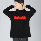 アメリカンベース   GG1966の寄生虫　アニサキス　Anisakis　食中毒　胃痛 Big Long Sleeve T-Shirt