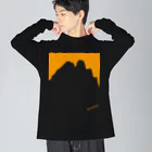 cuuyabowのジャンダルム・サンセット Big Long Sleeve T-Shirt