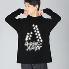 じょにの9strings Adept 黒 ビッグシルエットロングスリーブTシャツ