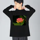 ＲＡＢＩＭＩＷの蓮の花 ビッグシルエットロングスリーブTシャツ