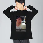 チートイツ木下のミーム風自画像(透過) Big Long Sleeve T-Shirt