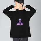 NIGHT_CITYのサイバーパンクボーイ 2 ビッグシルエットロングスリーブTシャツ