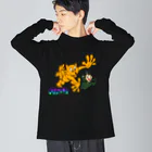 ちゃとらま　CHA10ramaのチャトラマとカエル女の闘い Big Long Sleeve T-Shirt