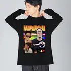 ギョウザのharupaupaman RAP T Big Long Sleeve T-Shirt