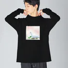 こりすまるの夢幻　鳩　和み Big Long Sleeve T-Shirt