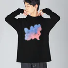 RabbitHouseの放浪シャチ Big Long Sleeve T-Shirt