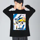 AugmentedBooksのネオ東京C Big Long Sleeve T-Shirt