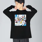 AugmentedBooksのネオ東京D Big Long Sleeve T-Shirt