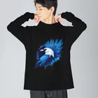 Megurimeguの青い鳥 Big Long Sleeve T-Shirt