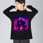 InstantEclecticsのグリズリーMk-Ⅱ(アニマルMk-Ⅱシリーズ3) Big Long Sleeve T-Shirt