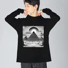 MOONのImagineシリーズ３ Big Long Sleeve T-Shirt