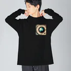 テフラんずの窓の外は宇宙 Big Long Sleeve T-Shirt