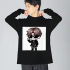 Taki_Workの泣き男くん Big Long Sleeve T-Shirt