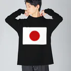 お絵かき屋さんの日本の国旗 Big Long Sleeve T-Shirt