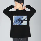 つむぎの電線5 Big Long Sleeve T-Shirt