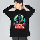 Donky Goriのポップンゴリラ5 Big Long Sleeve T-Shirt