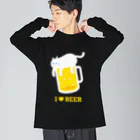 hiropo3のねこ泡ビール Big Long Sleeve T-Shirt