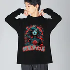 NeuralWearDesignsのDreamlike Elegance Big Long Sleeve T-Shirt