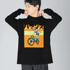 nidan-illustrationのバランス (inked fixie girl) Big Long Sleeve T-Shirt