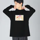 紫雲の接吻 Big Long Sleeve T-Shirt