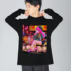 寅丑商會の架空の90年代アニメ Big Long Sleeve T-Shirt