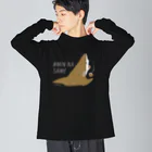 さかたようこ / サメ画家のほっとひと息サメ〈濃いめの地色向け〉  Big Long Sleeve T-Shirt