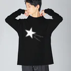 高井麻奈由Official shopのshooting star Big Long Sleeve T-Shirt